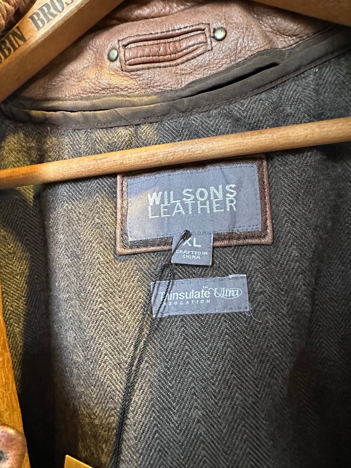 Wilsons Leather 헤비 리얼 레거 A-2 플라이트자켓 상품이미지8