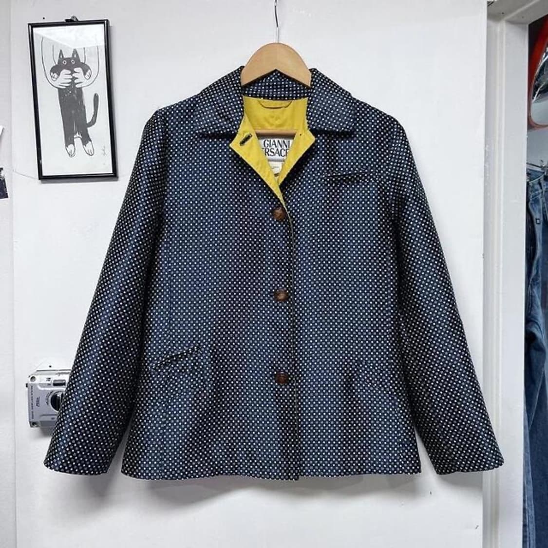 베르사체 레이디 도트 자켓 made in ITALY   상품이미지1