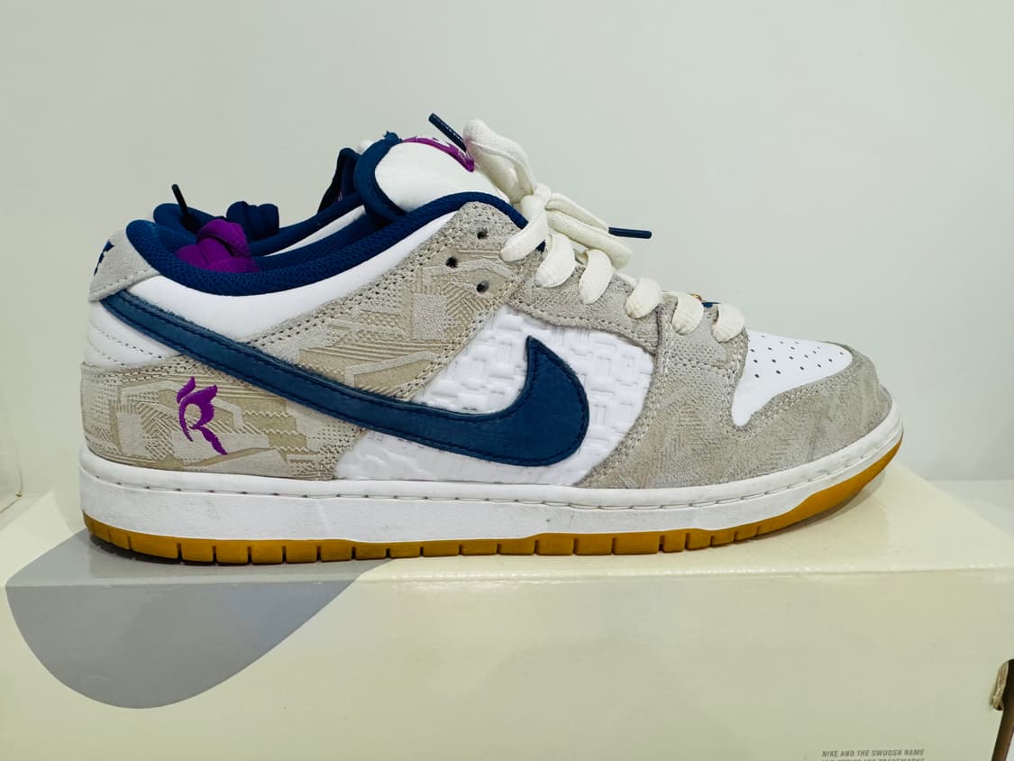 [290] 나이키 SB 덩크 로우 레이사 릴 퓨어 플래티넘 비비드 퍼플 상품이미지2
