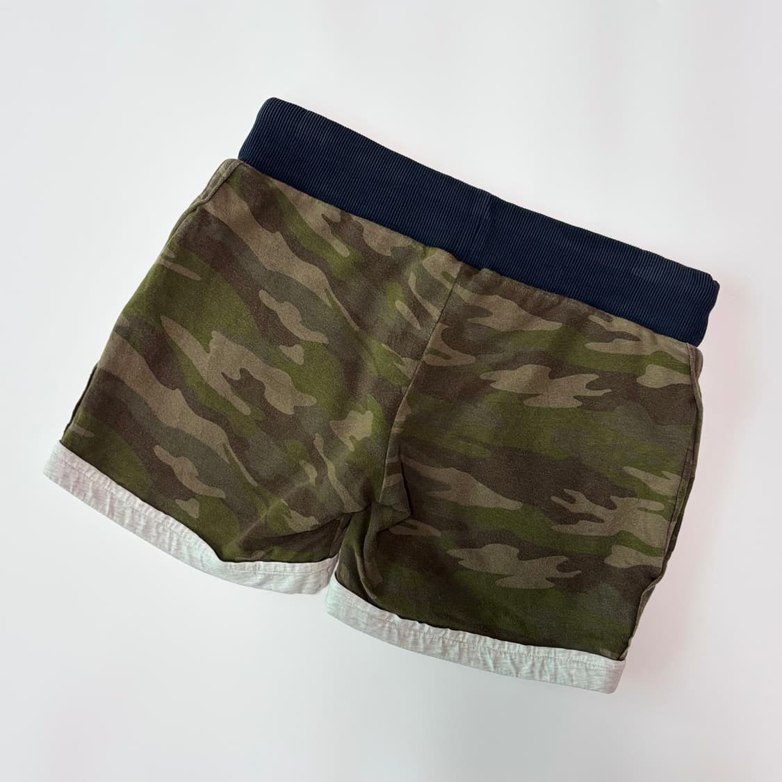 [하이드로겐 x 브론자지] 카모플라쥬 아메리카 패치 스웨트 쇼츠 상품이미지5