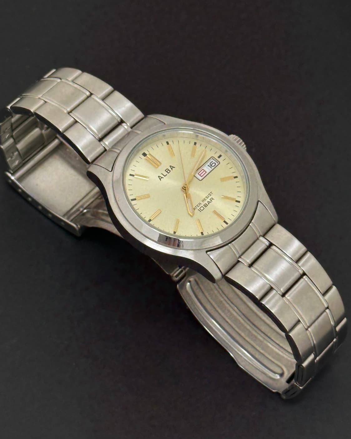 세이코 알바 옐로우 다이얼 시계 상품이미지6