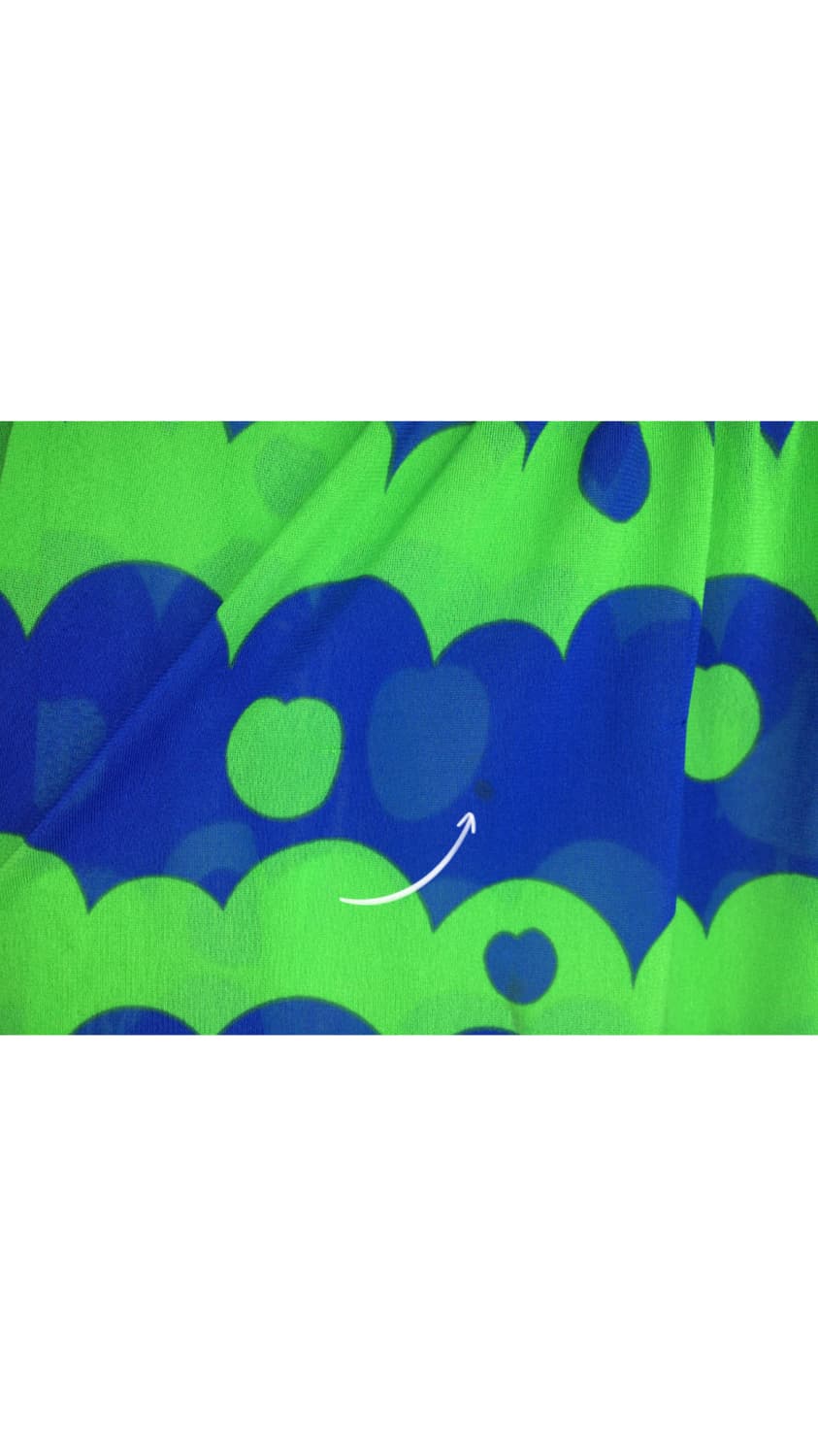 Ne-net 네넷냐 그린 블루 레이어드 셔링 원피스 상품이미지3