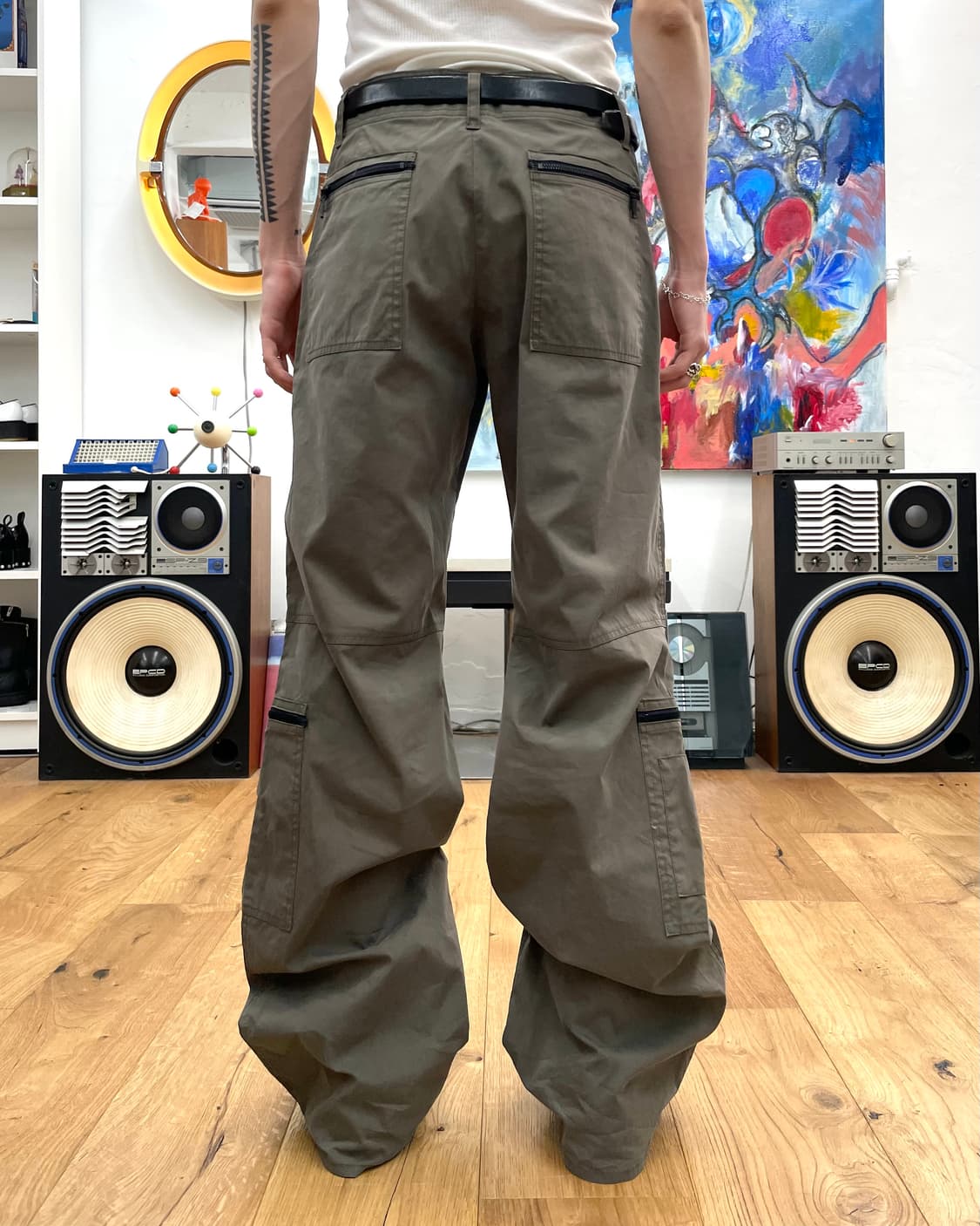 [2] 5351 pour les hommes 파라슈트 팬츠 상품이미지3