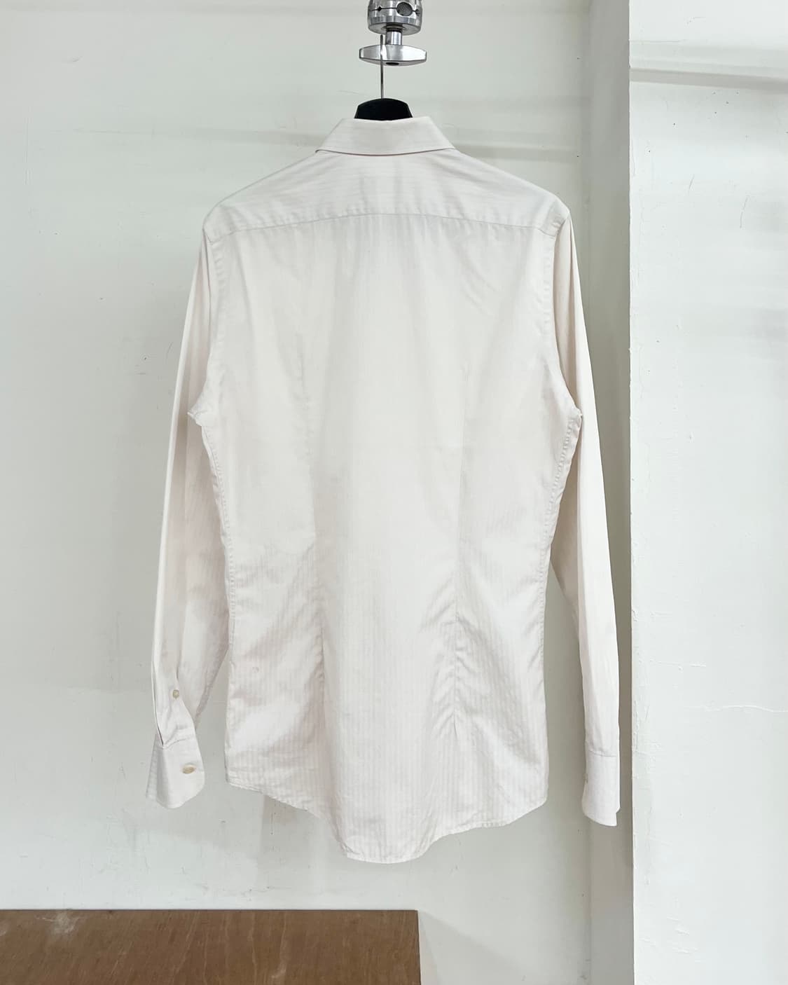 프라다 핑크 롱 슬리브 버튼업 셔츠 상품이미지6