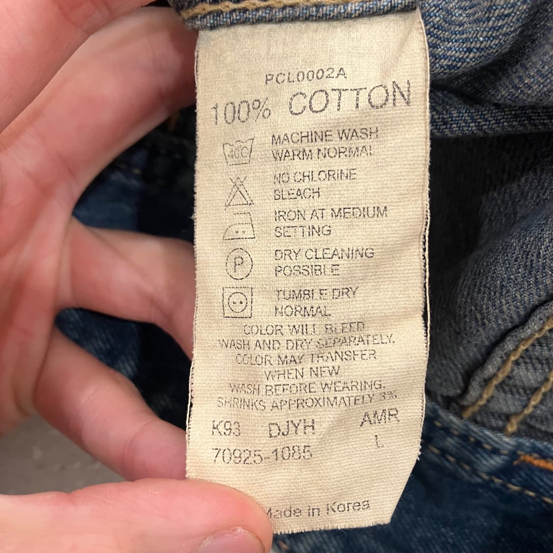 111 리바이스 웨스턴 데님 청자켓 상품이미지4