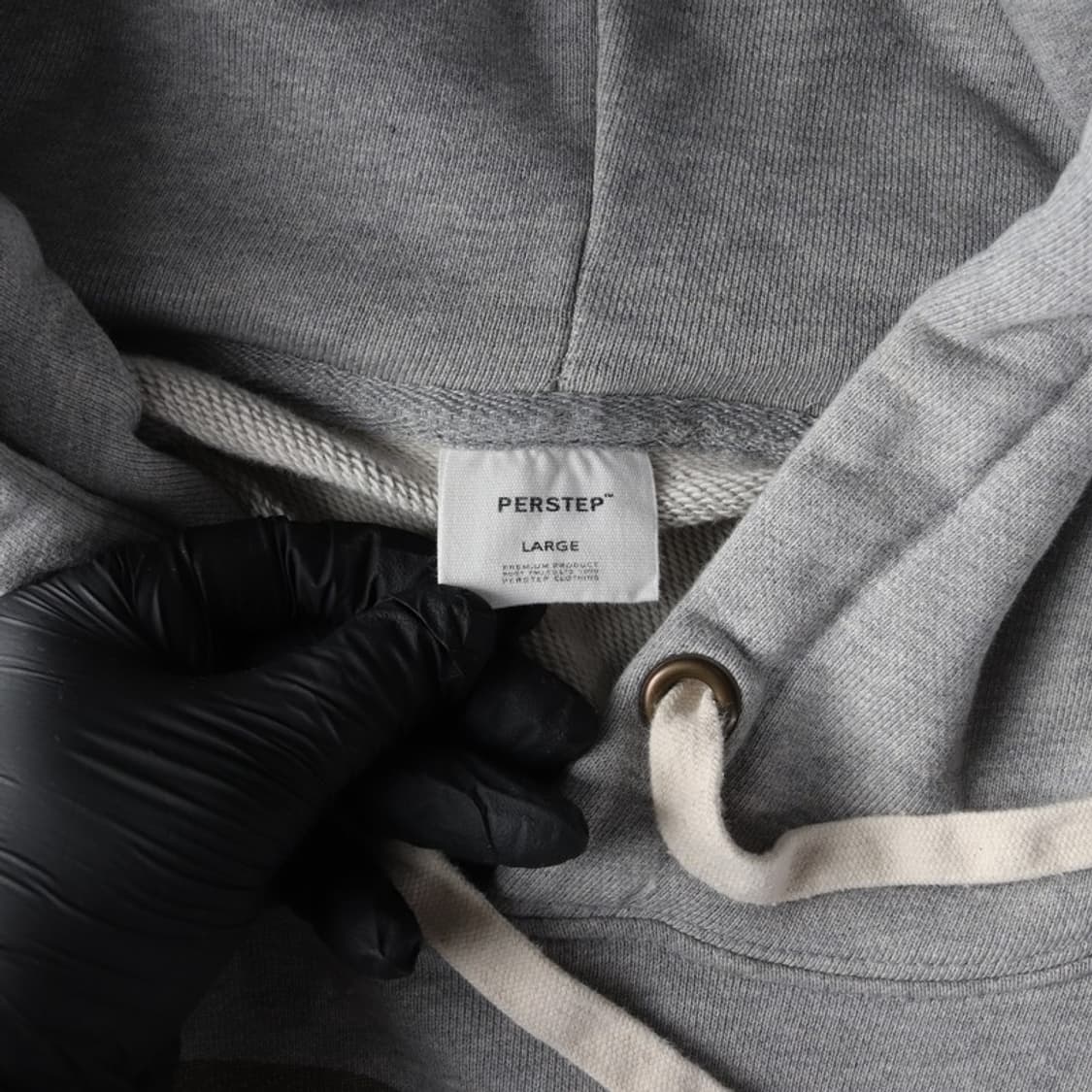 Perstep 그레이 후드티 L 상품이미지5