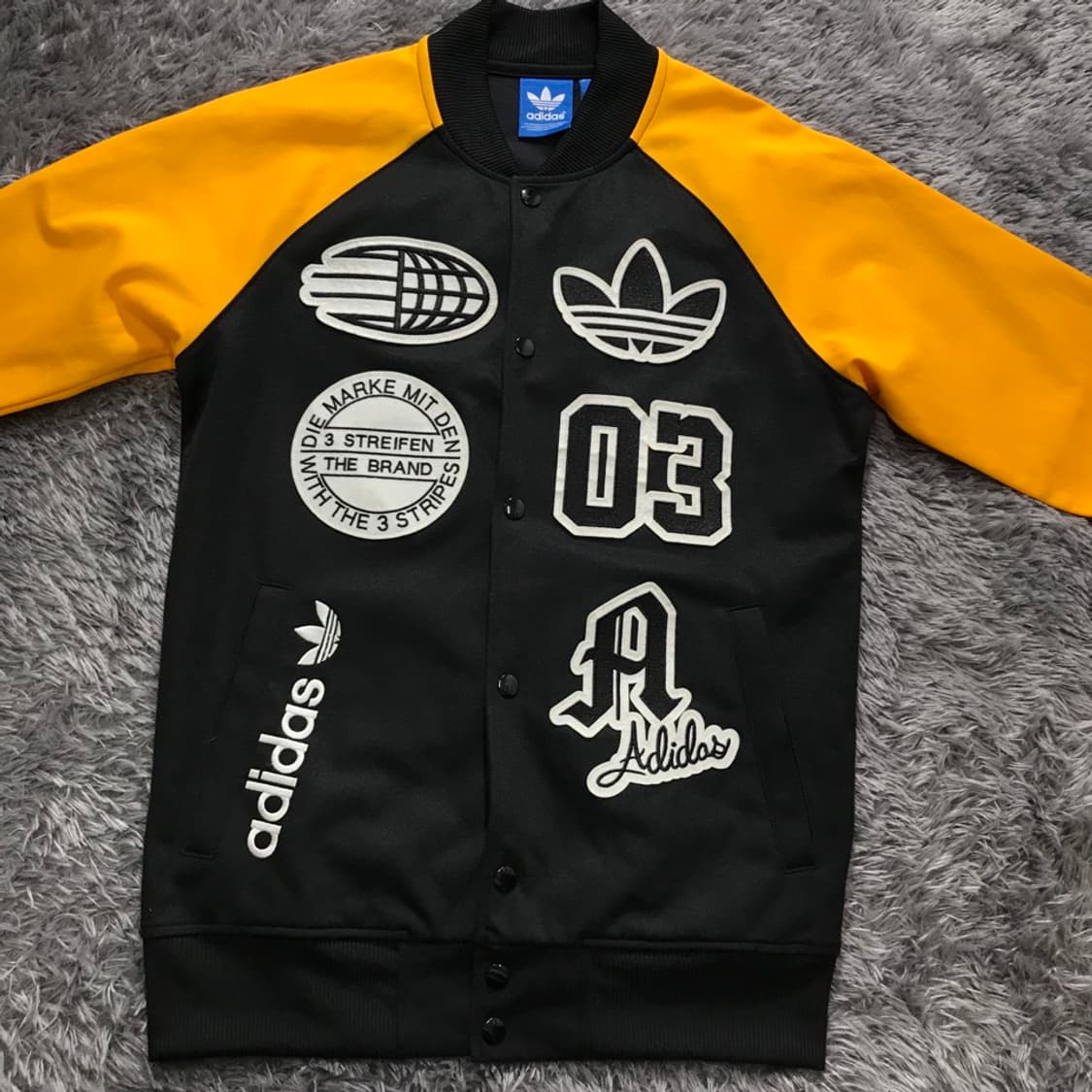 [[S, A급] 아디다스(ADIDAS) 로고 스타디움 트랙탑#190 상품이미지1