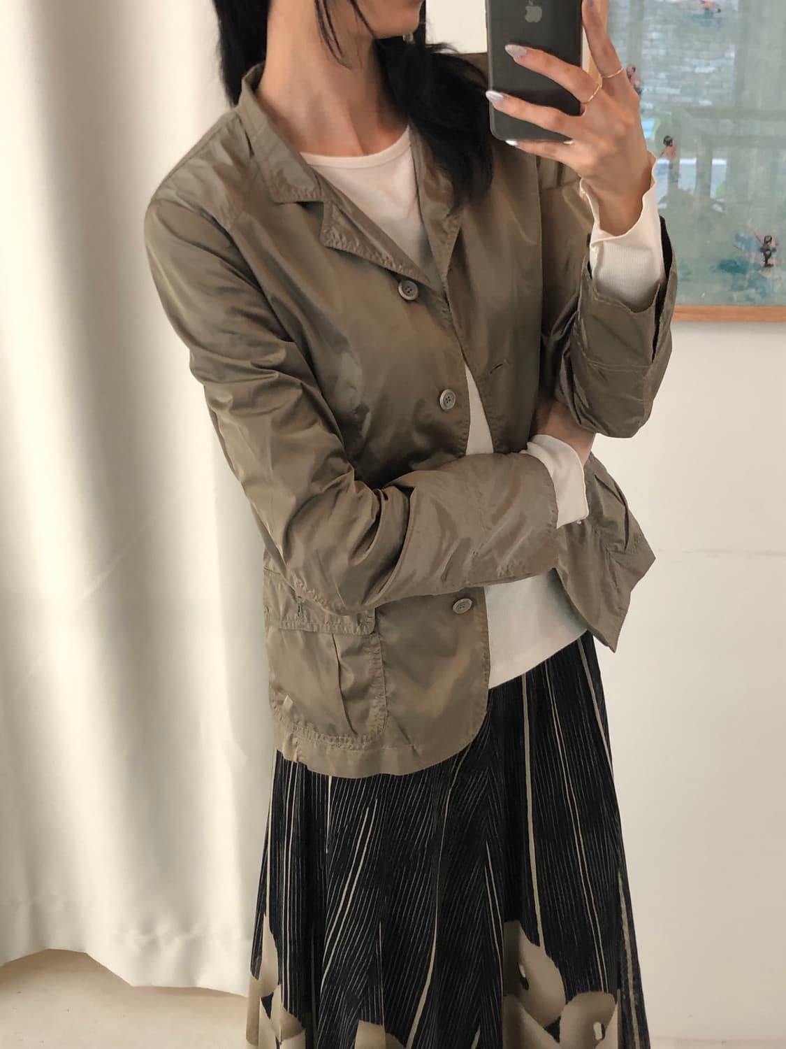 일본빈티지 3B 라이트자켓 상품이미지4