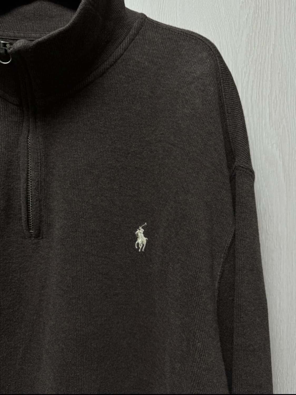 폴로랄프로렌 하프집업 다크브라운 상품이미지2