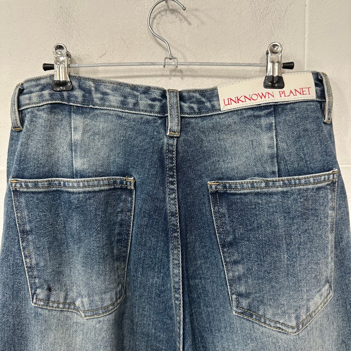 언노운플래닛 데님팬츠 상품이미지5