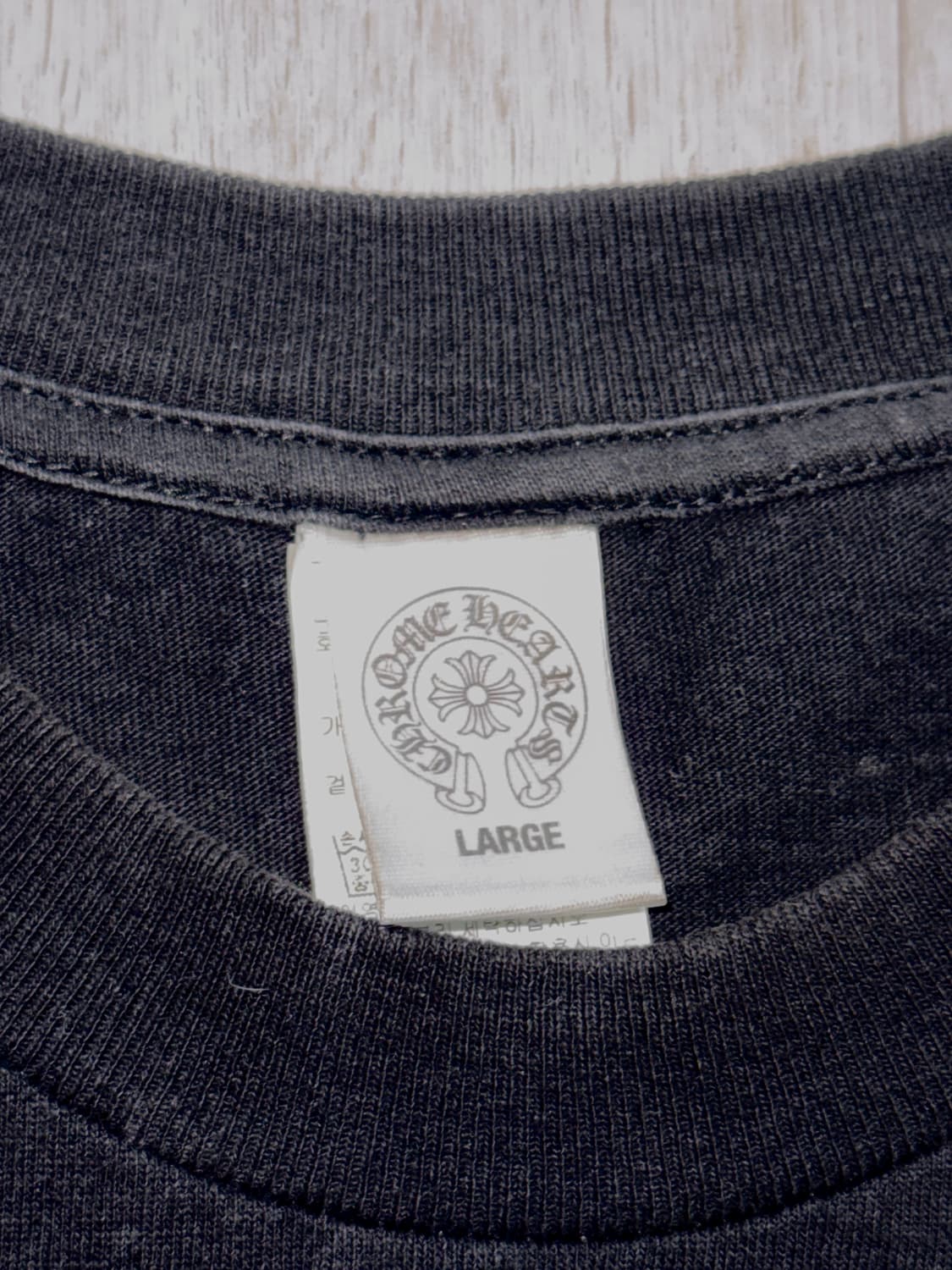 크롬하츠 스타 티셔츠 L 상품이미지3