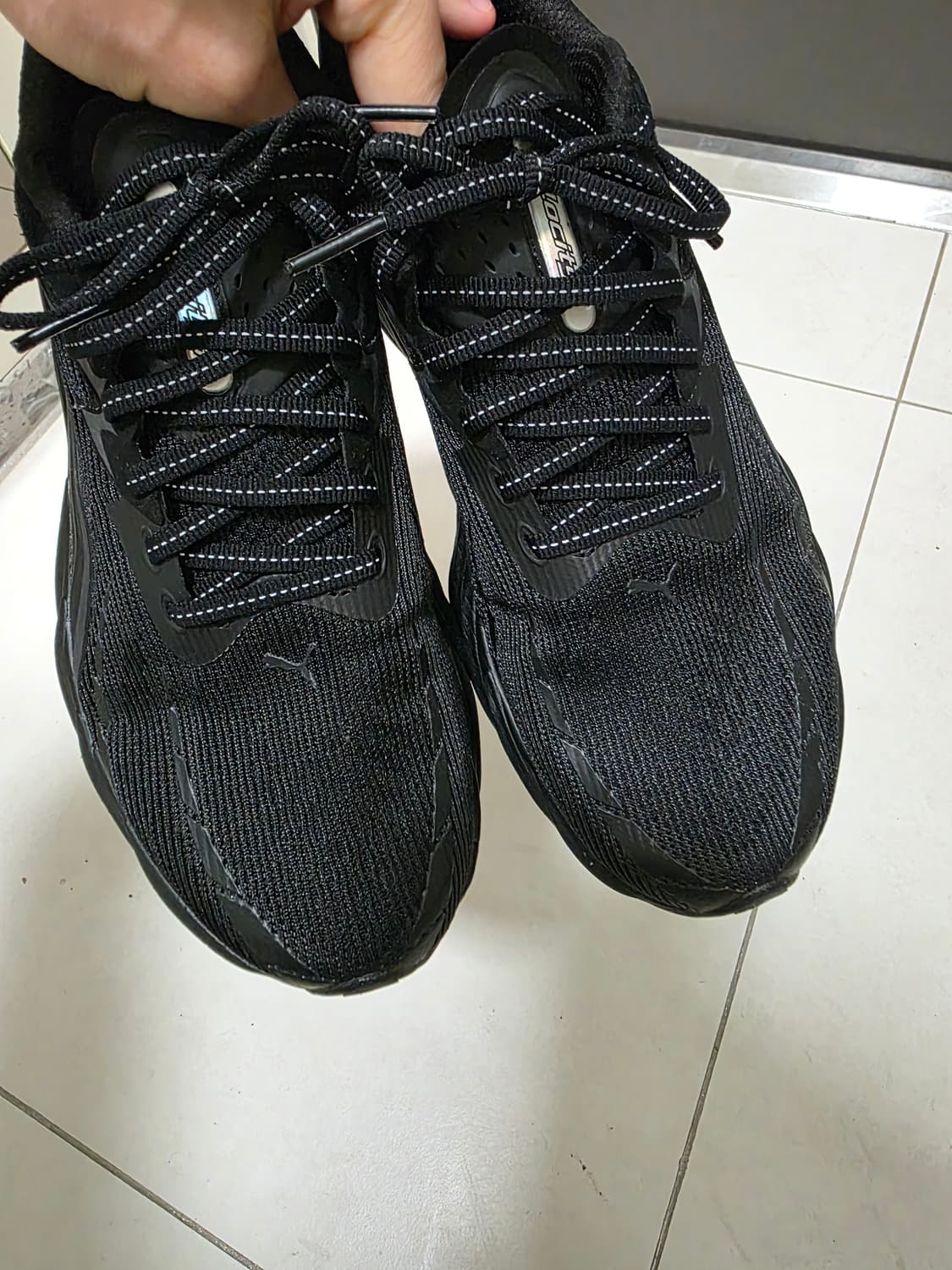 푸마 벨로시티 나이트로4 와이드260 1회 착용 팝니다. 상품이미지5