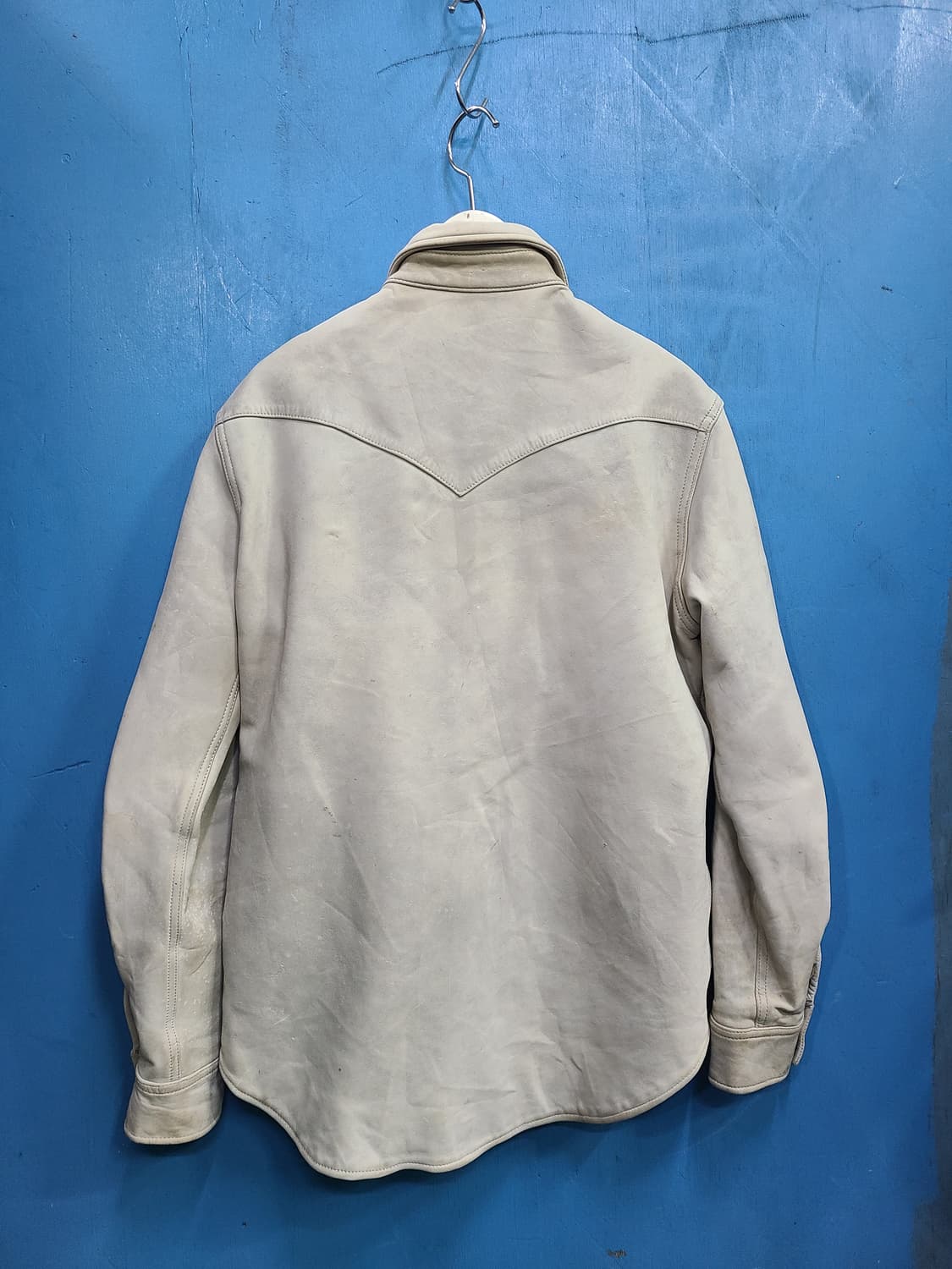 일본빈티지 말가죽웨스턴셔츠 상품이미지5