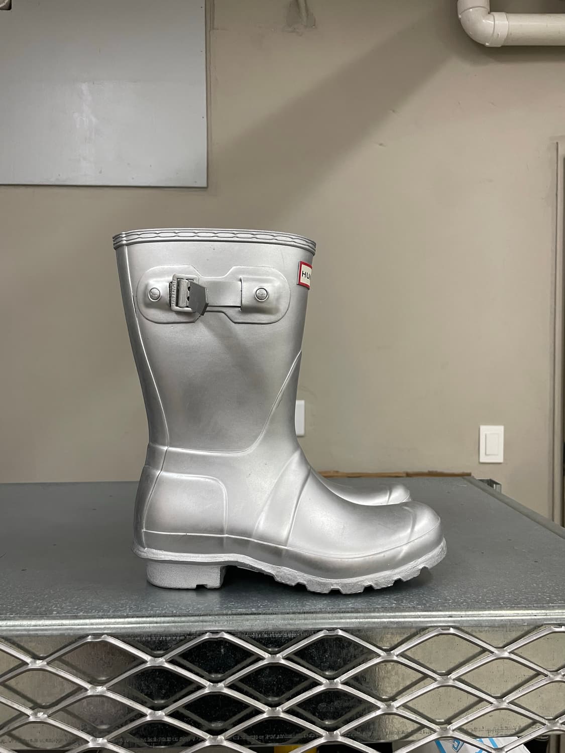 헌터 오리지널 숏 레인부츠 실버 230 (gr-4322) 상품이미지4