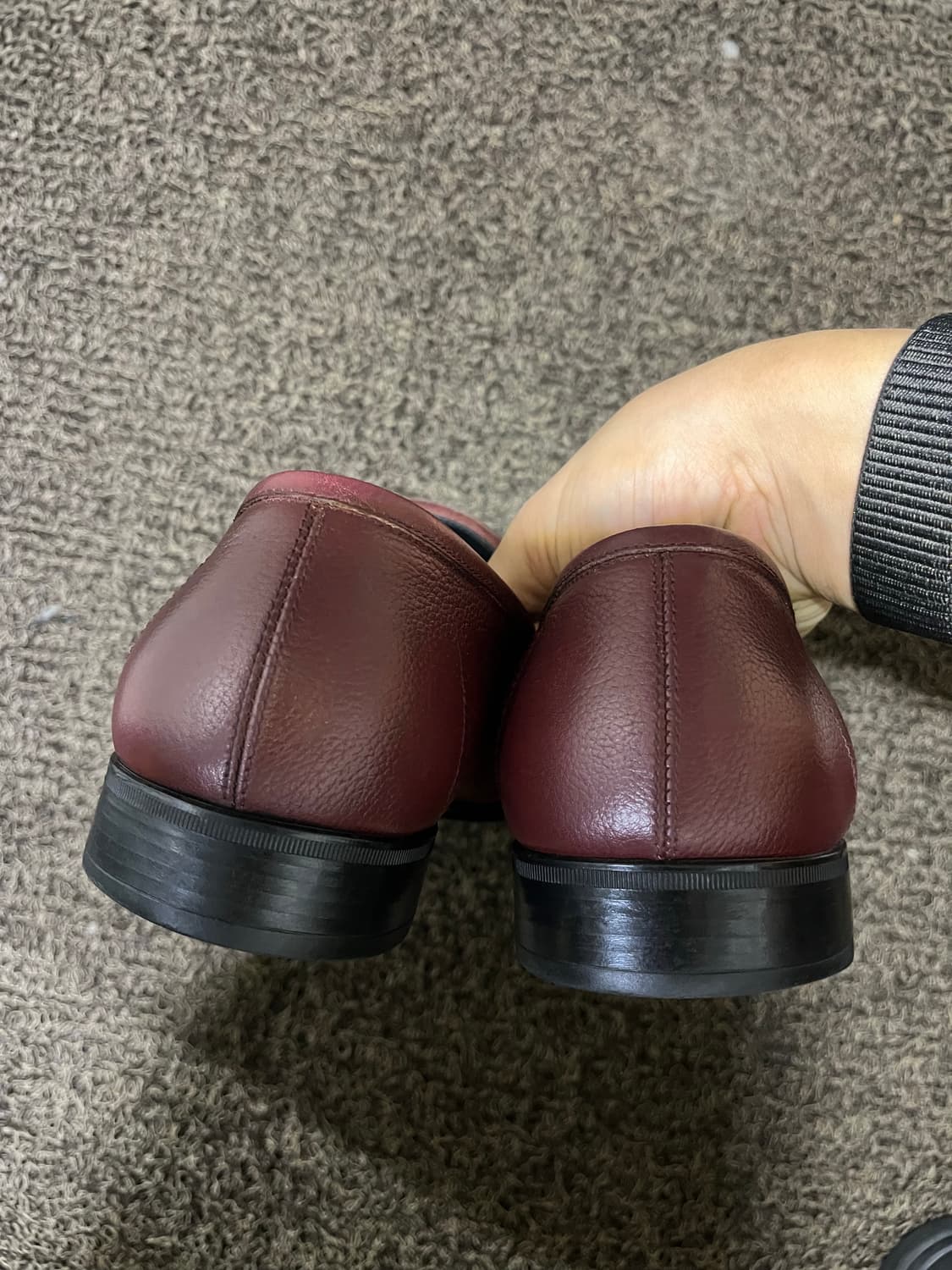 Salvatore Ferragamo 간치니 로퍼 / 버건디 / 9 X 상품이미지7