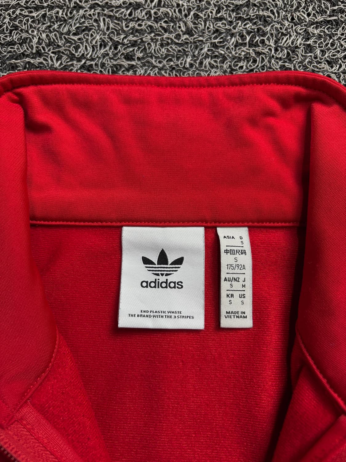 아디다스 신형 파이어버드 박시핏 트랙탑 져지 레드 2001 상품이미지3