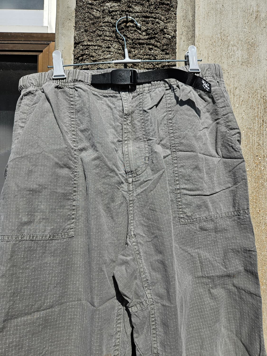 Gramicci 22SS 립스탑 루즈 테이퍼드 팬츠 / 그레이 L 상품이미지2