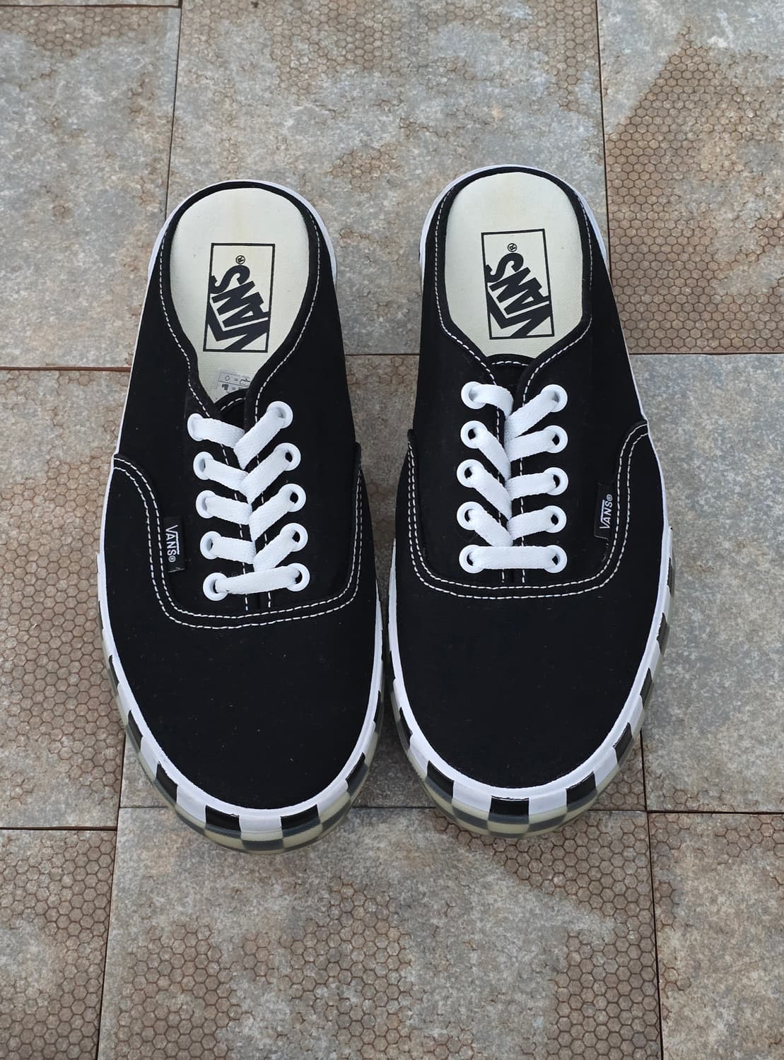 (260)반스 어센틱 뮬 스택드 체커  상품이미지2