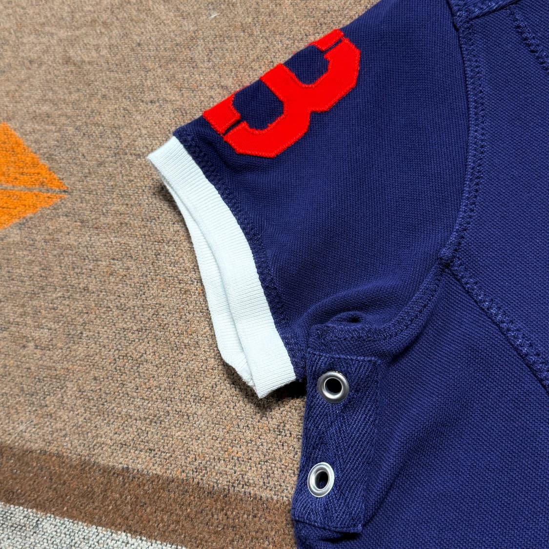 폴로랄프로렌 빅포니 럭비 셔츠 반팔 M 상품이미지3