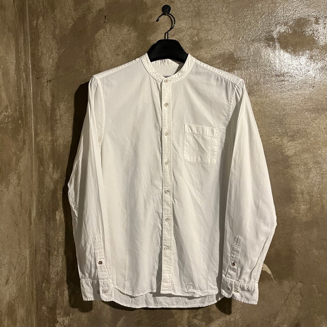 시리즈 코튼 헨리넥 셔츠 상품이미지1