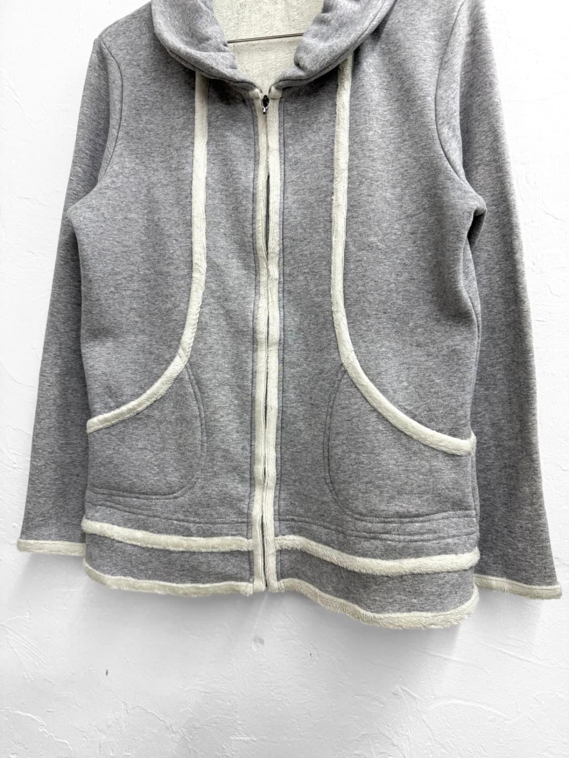 kansai bis 퍼 파이핑 집업 상품이미지3