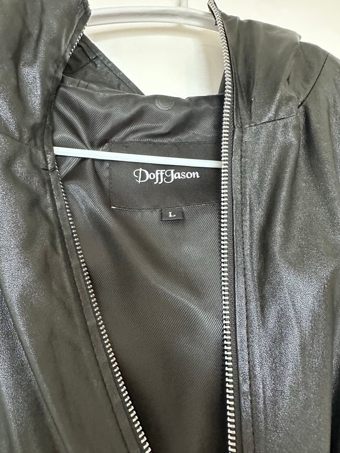 도프제이슨 후드레더 자켓 상품이미지5