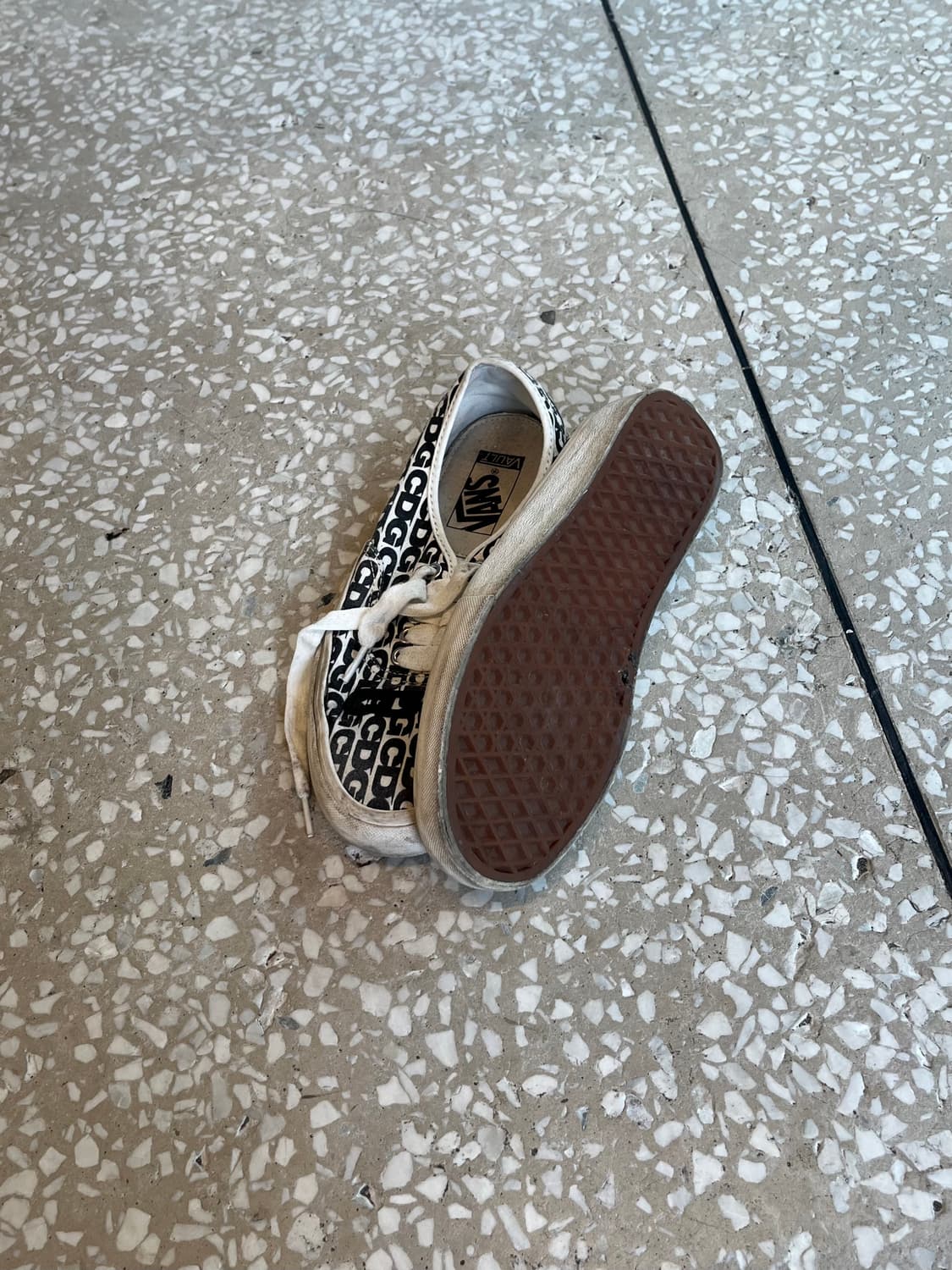 Vans × CDG Authentic Logo Sneaker 상품이미지3