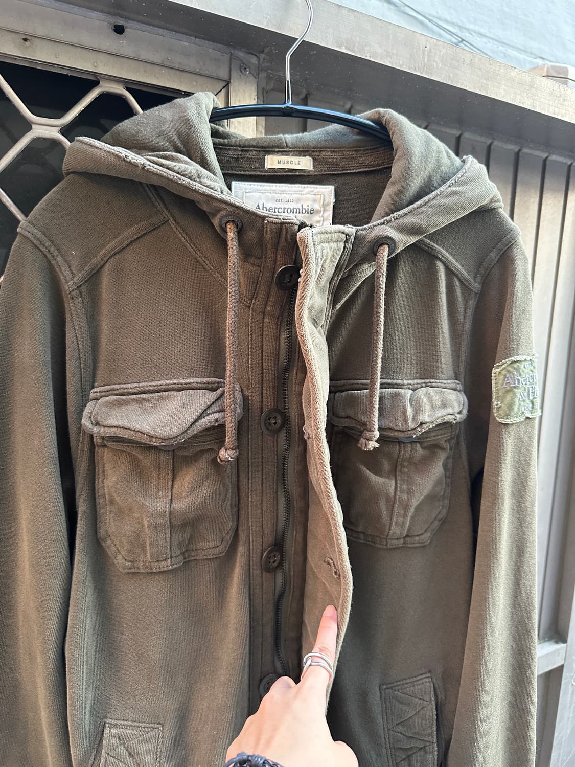 Abercrombie grunge hoody 상품이미지5