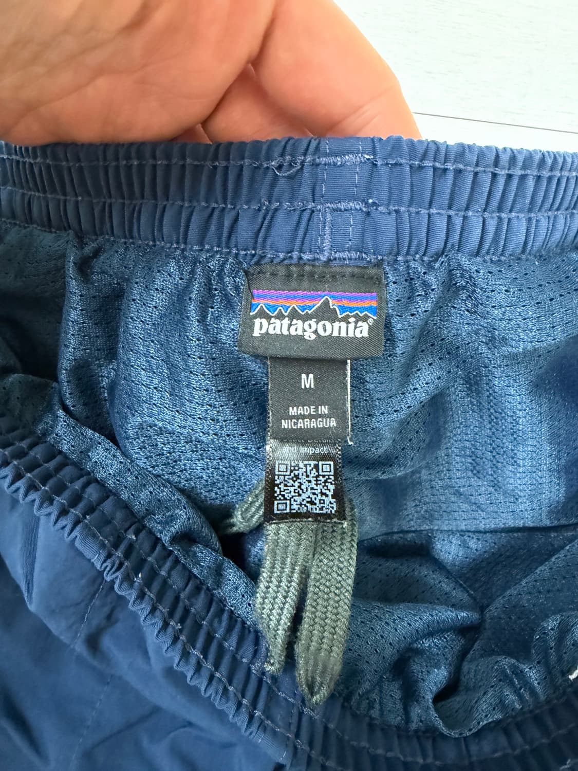 파타고니아 배기스 쇼츠 5 인치 M 사이즈  상태 9.9/10  사진 찍 상품이미지2