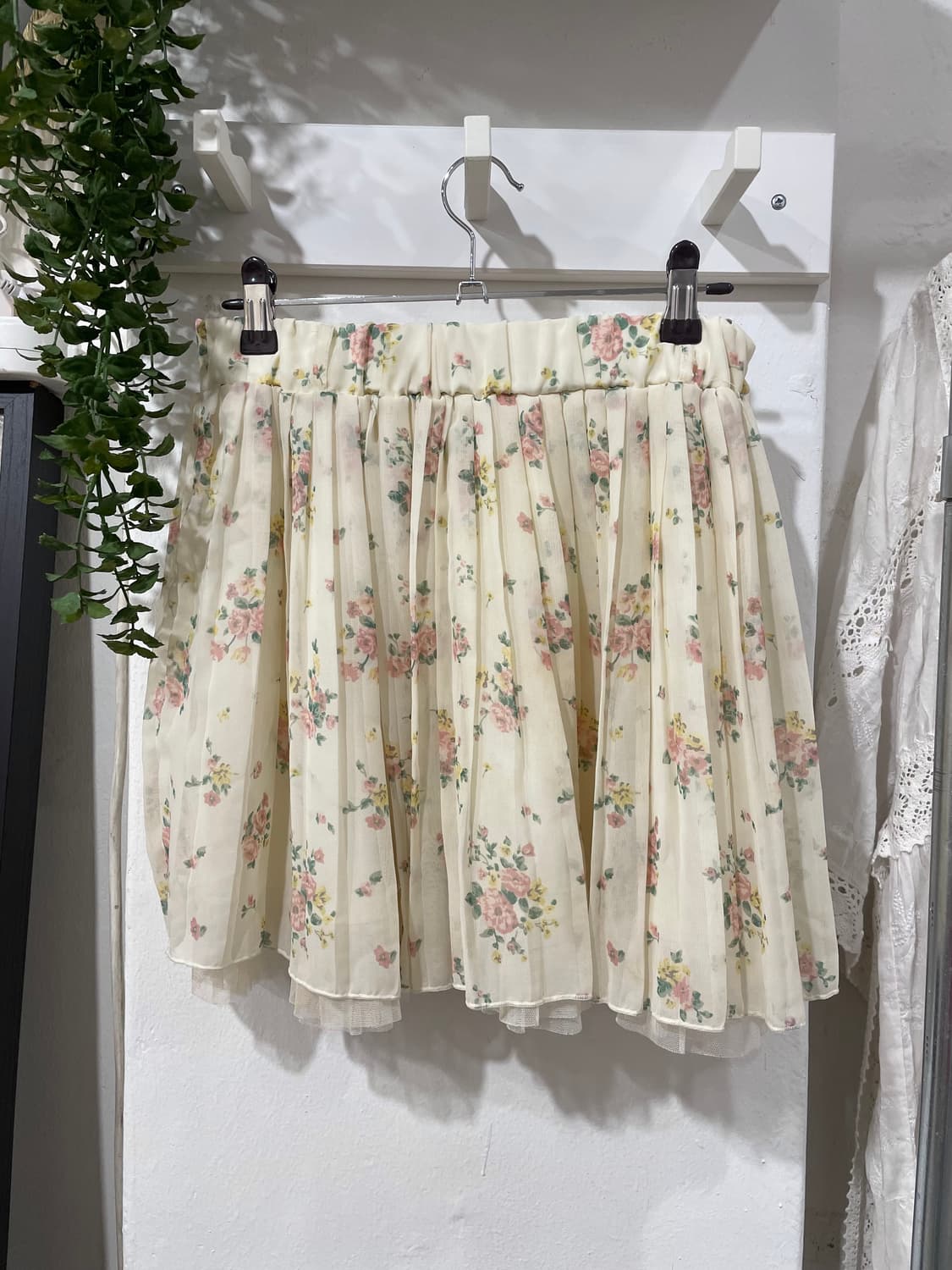flower lace mini skirt 상품이미지7