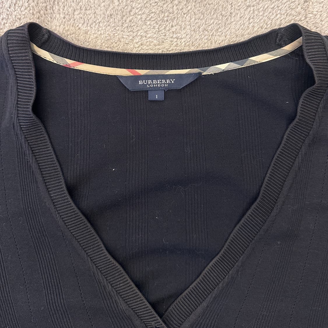 버버리 스몰로고 가디건 상품이미지2