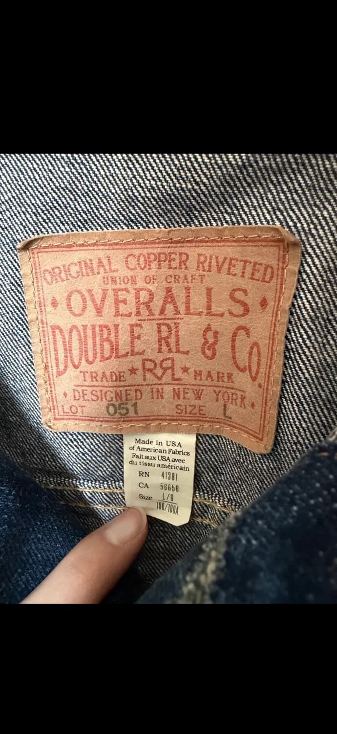 rrl usa 타입3 데님자켓 상품이미지3