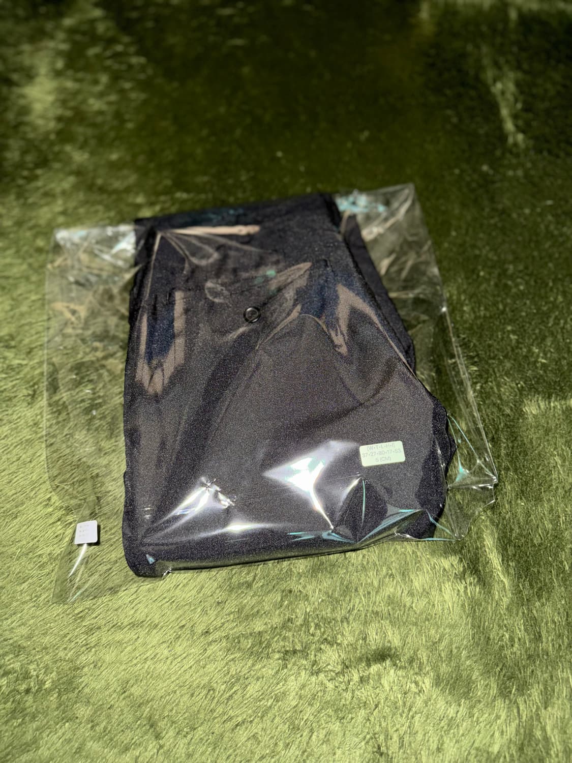 [XS] 꼼데가르송 블랙 16ss 폴리 크롭 팬츠 상품이미지10