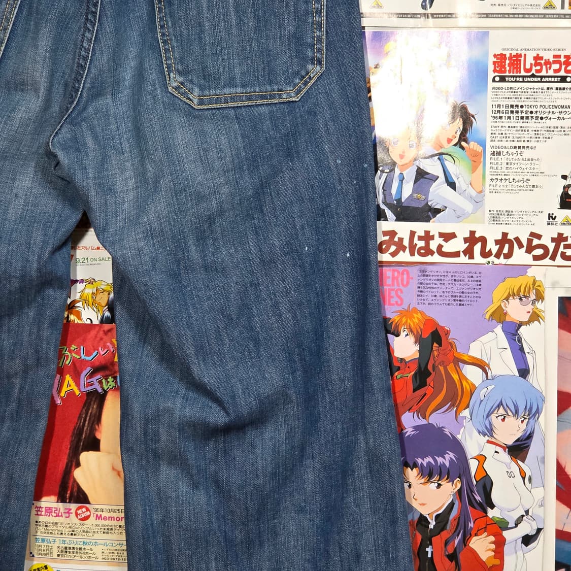 로우라이즈 중청 부츠컷 데님 팬츠 상품이미지7