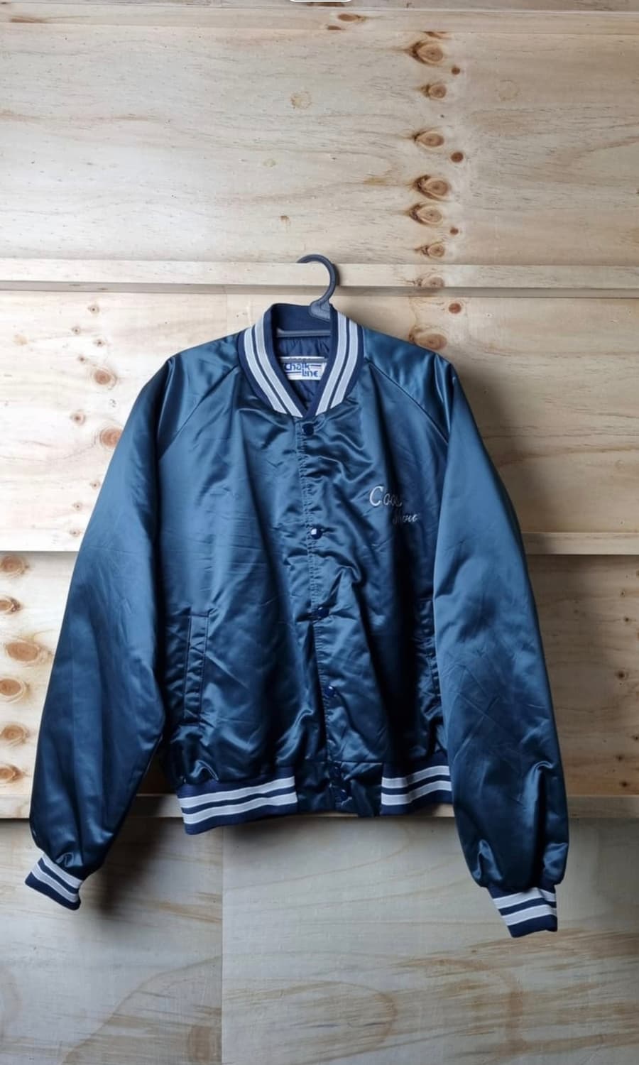 초크라인 네이비 바시티 자켓 XL (MADE IN USA) 상품이미지1