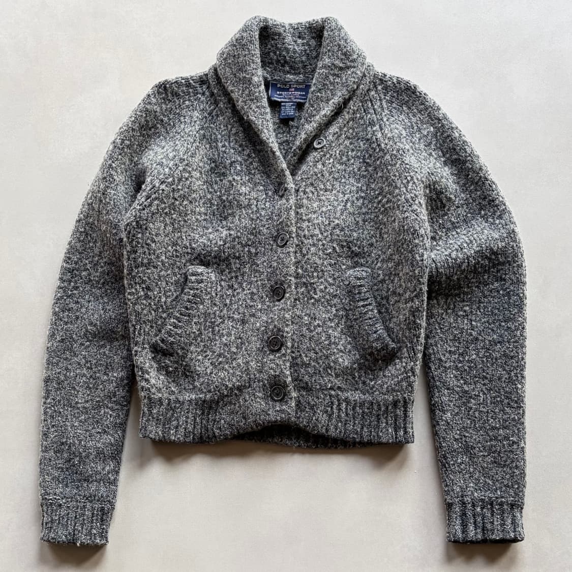 [M]폴로 스포츠 USA 성조기 여성 숄카라 가디건  상품이미지5