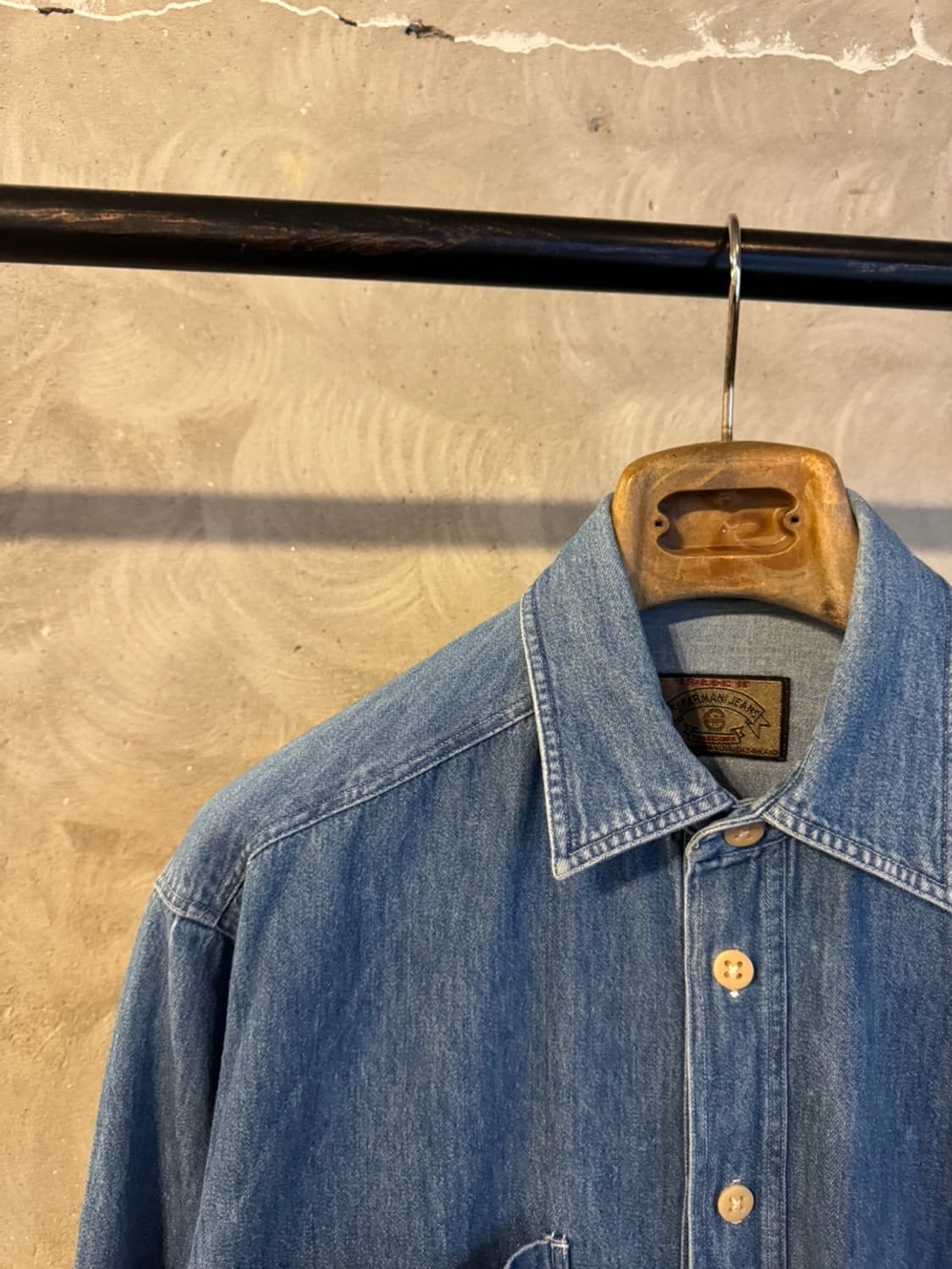 아르마니 진스 데님 워크셔츠 100~105 상품이미지2