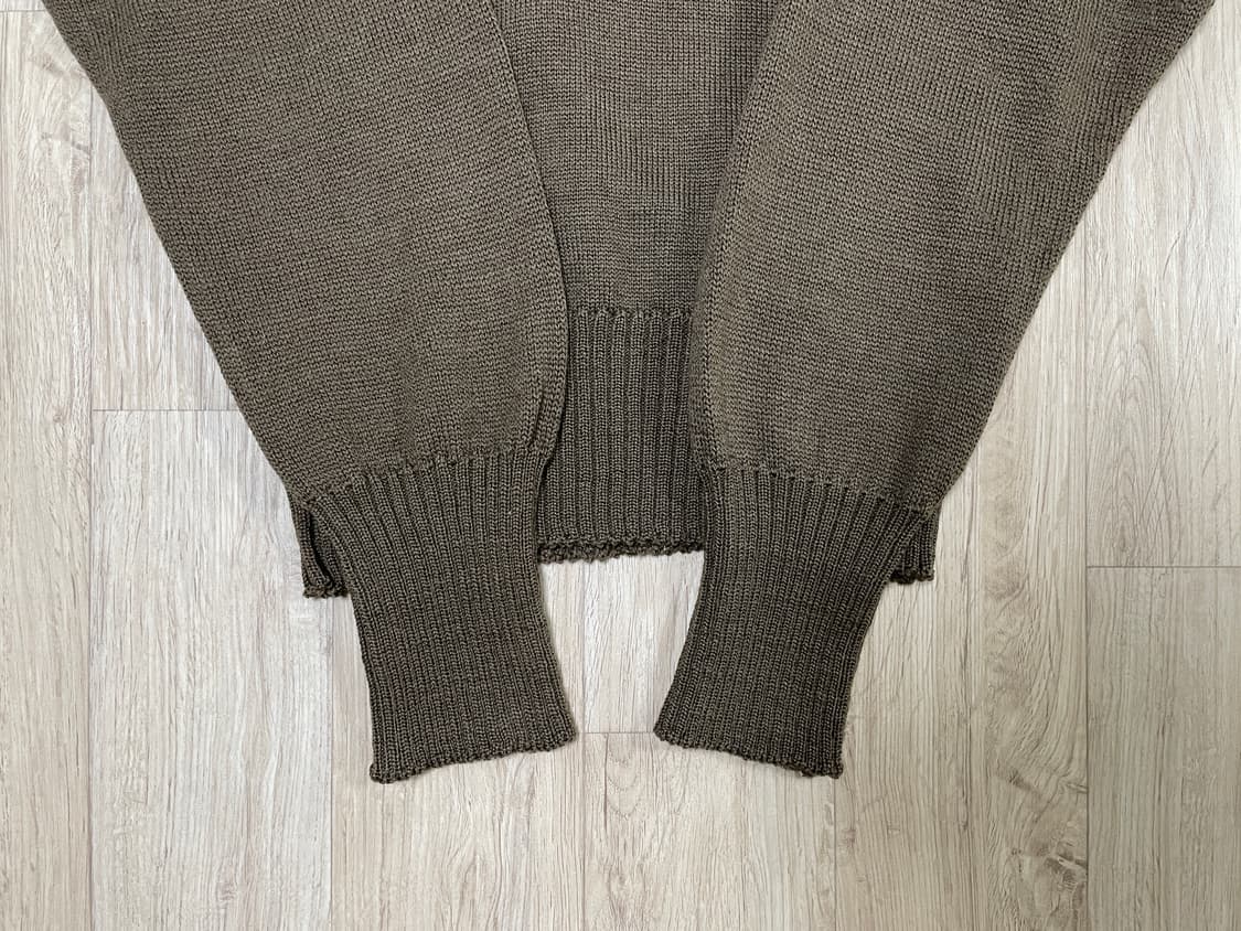 ~95) 미군 오리지널 5버튼 울 스웨터(RRL&LVC&폴로) 상품이미지8