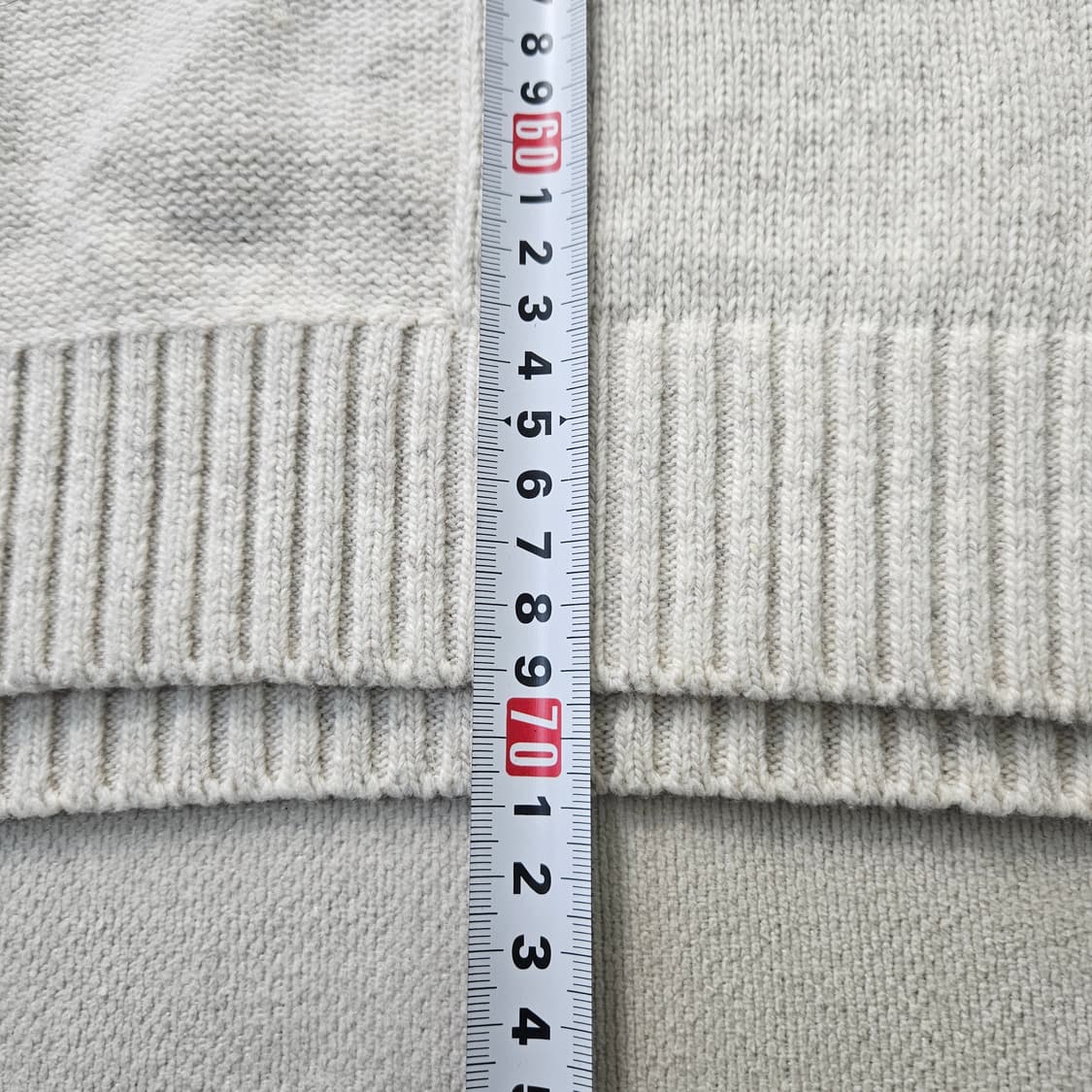 L 더 니트 컴퍼니 패턴 아이보리 니트 0401Y 상품이미지6