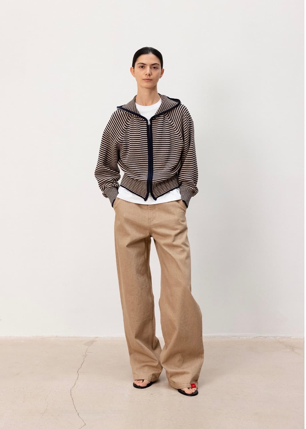 문달 Eve 코튼 티셔츠 화이트  상품이미지2