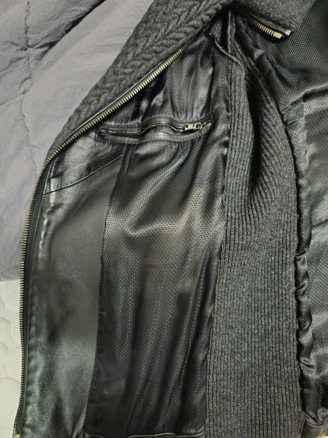 [50]100size 돌체앤가바나 해비 캐시미어 100 집업 상품이미지4