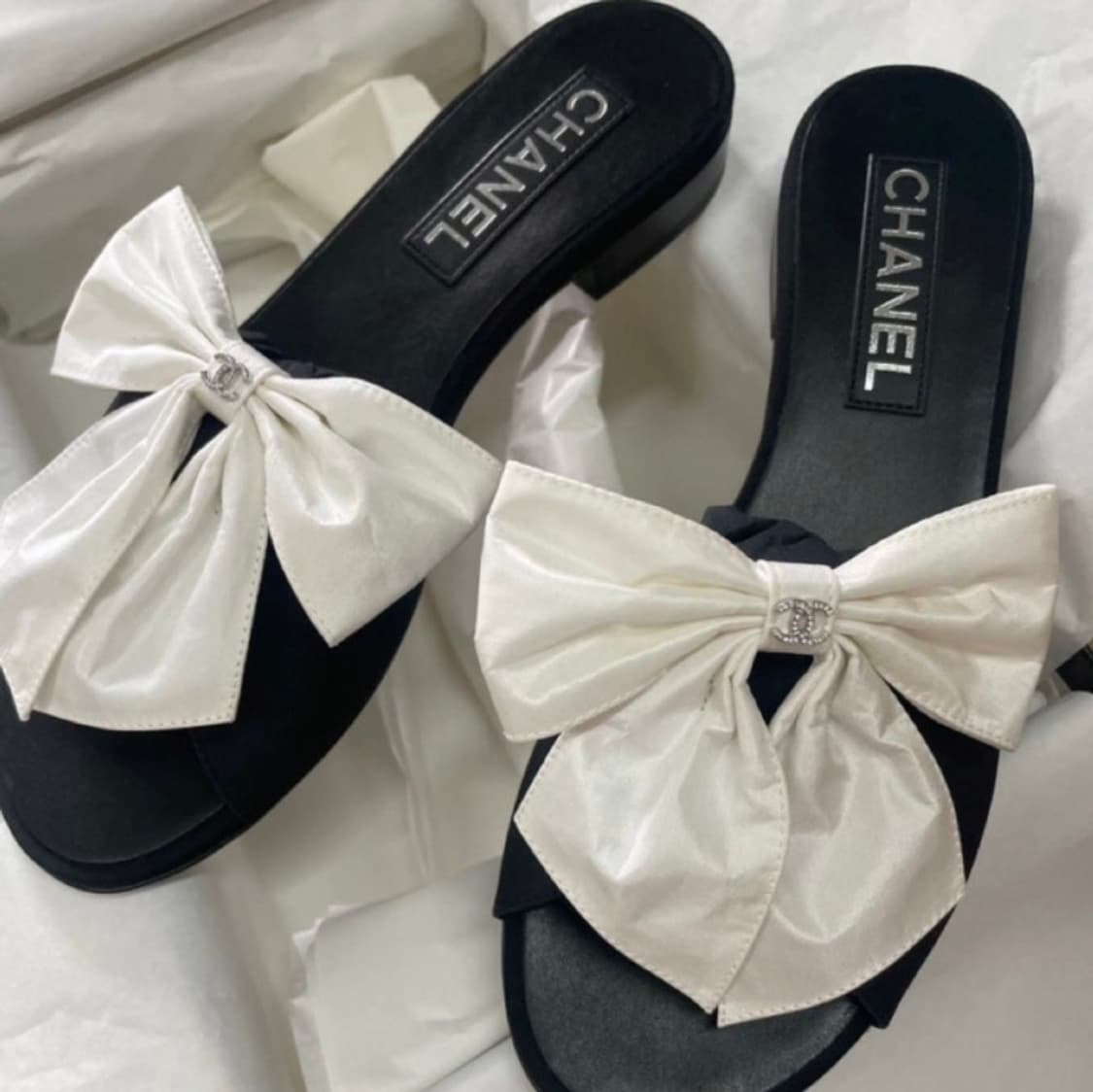 샤넬 리본 샌들 36 상품이미지2