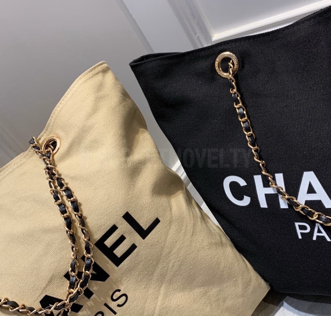 샤넬뷰티 골드체인 숄더백 아이보리 상품이미지7