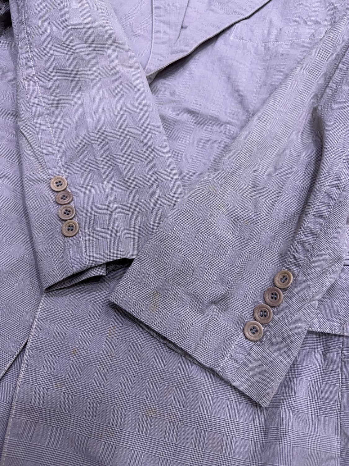 CP 컴퍼니 글렌체크 패턴 투버튼 블레이저 자켓 103 상품이미지6