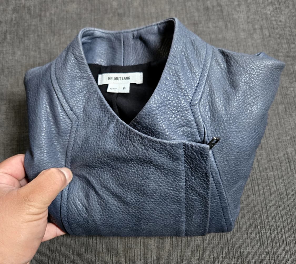  헬무트 랭 램스킨 레더 바이커 재킷 상품이미지6