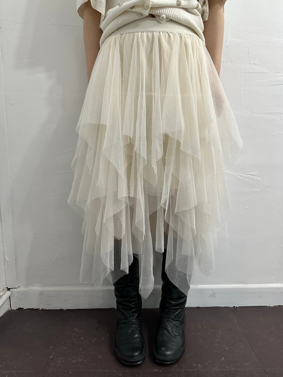 sha layered skirt 상품이미지1