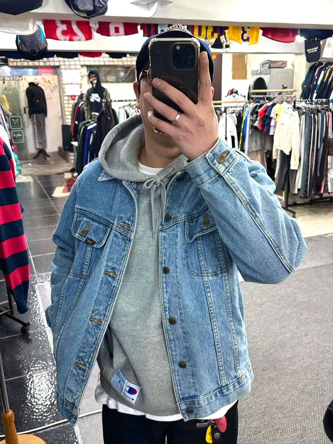 LEE 트러커 데님자켓 M 상품이미지2