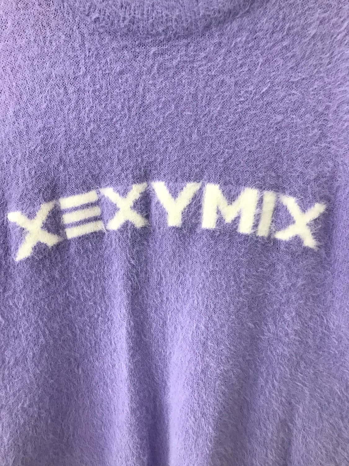 젝시믹스 라벤더 앙고라 니트 상품이미지3