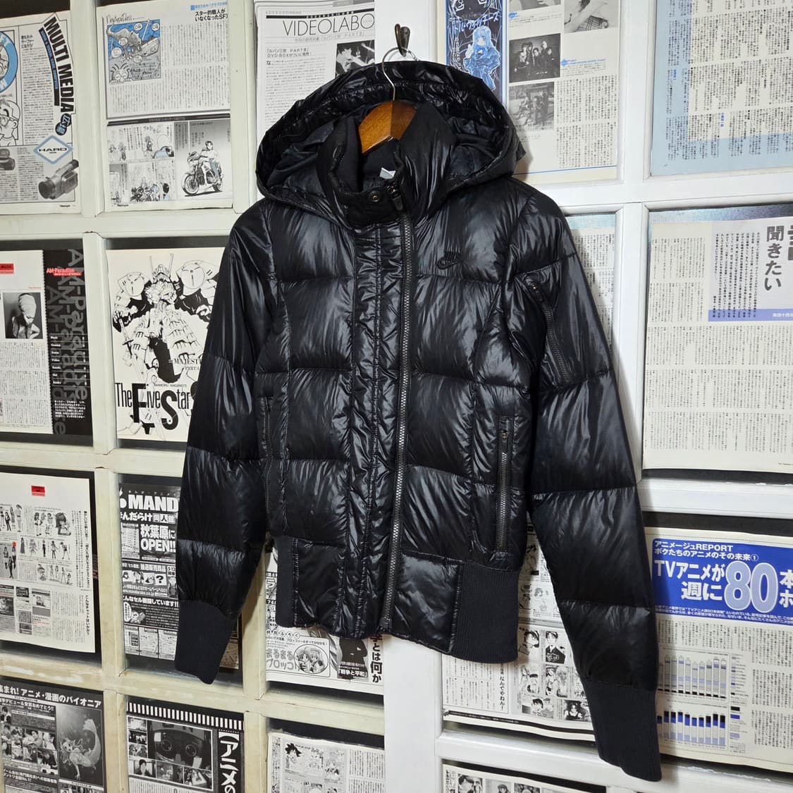 나이키 Y2K 구스다운 걸스 후드 패딩 상품이미지1