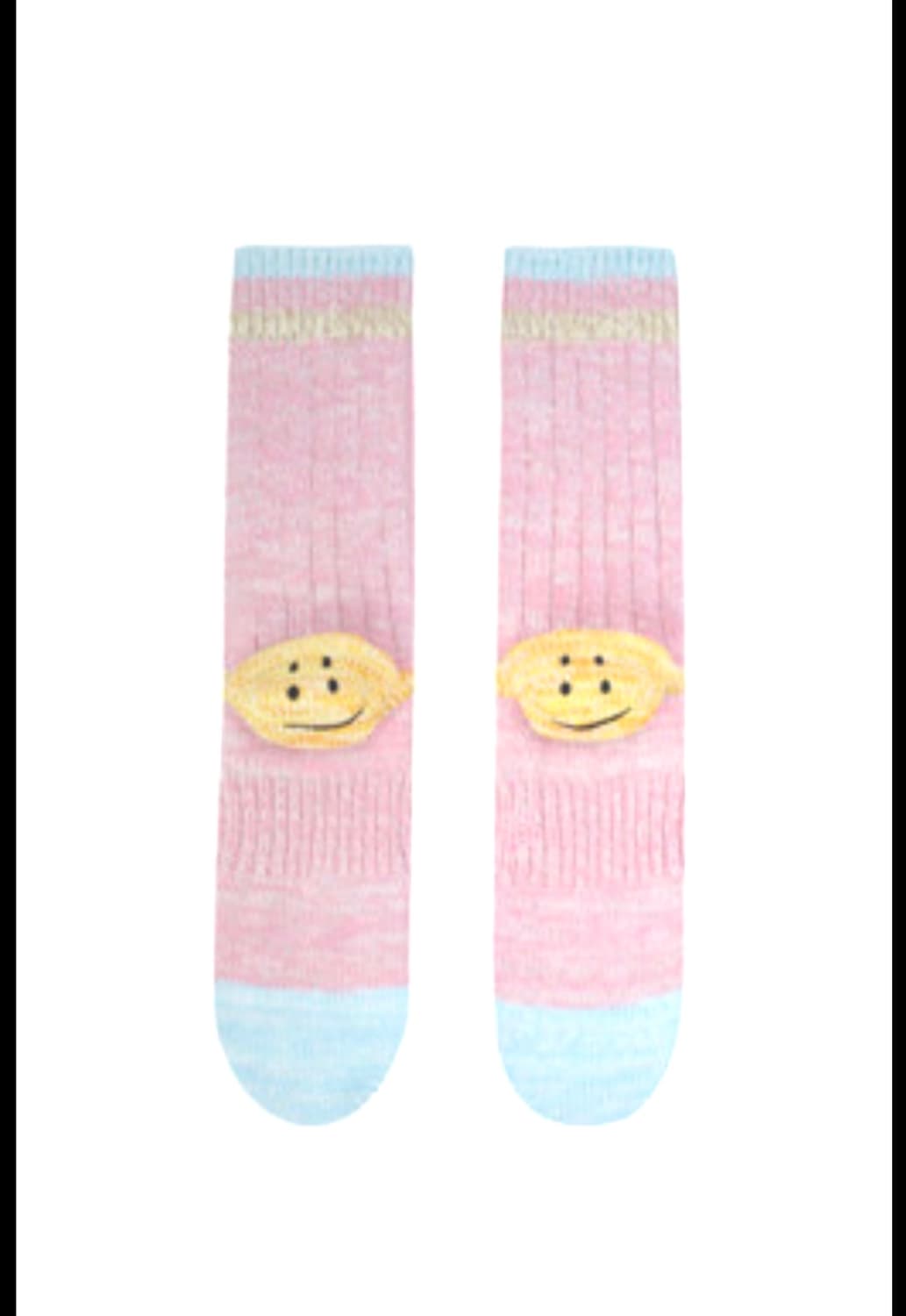 캐피탈 60 피스 아이비 레안보위 해피 힐 핑크 양말 (새상품) 상품이미지2